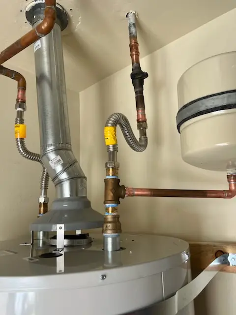 Water heater installation and plumbing repair in Berne